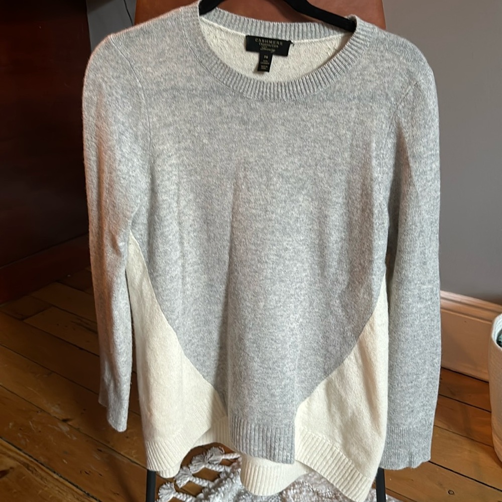 Color block Cashmere Sweater - Charter Club